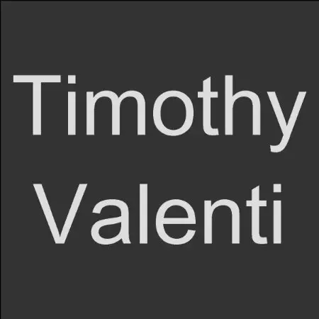 Timothy Valenti : t.valenti2@gmail.com