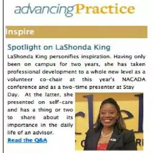 LaShonda King, M.S.