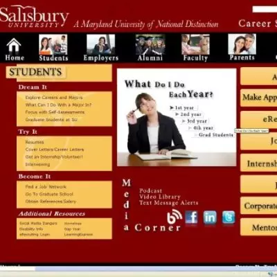 Salisbury University Career Services